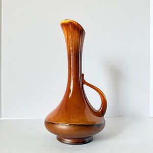 Vintage Royal Haeger Large Drip Glaze Ewer Vase – Mid-Century Pitcher 12.5”